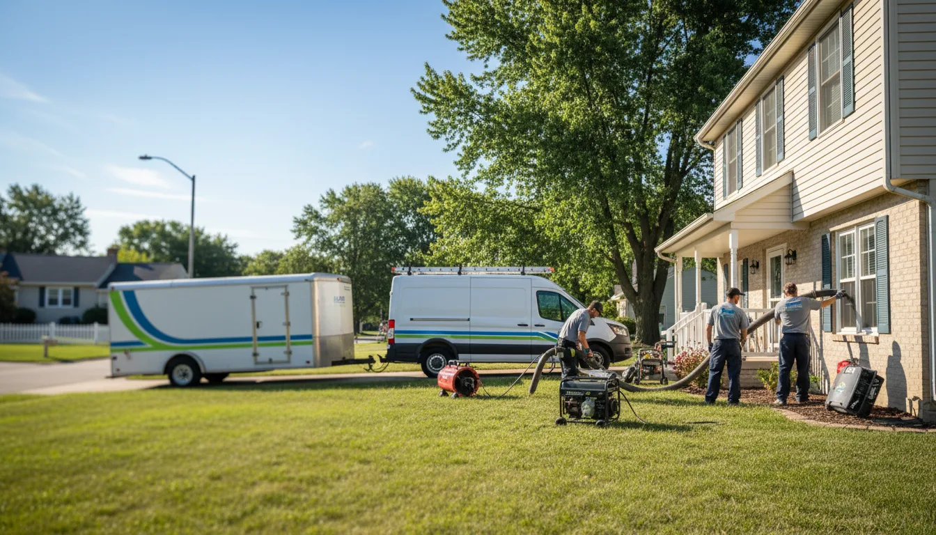 Flooded Basement Restoration And Cleanup With Repair in Valier, MT near me